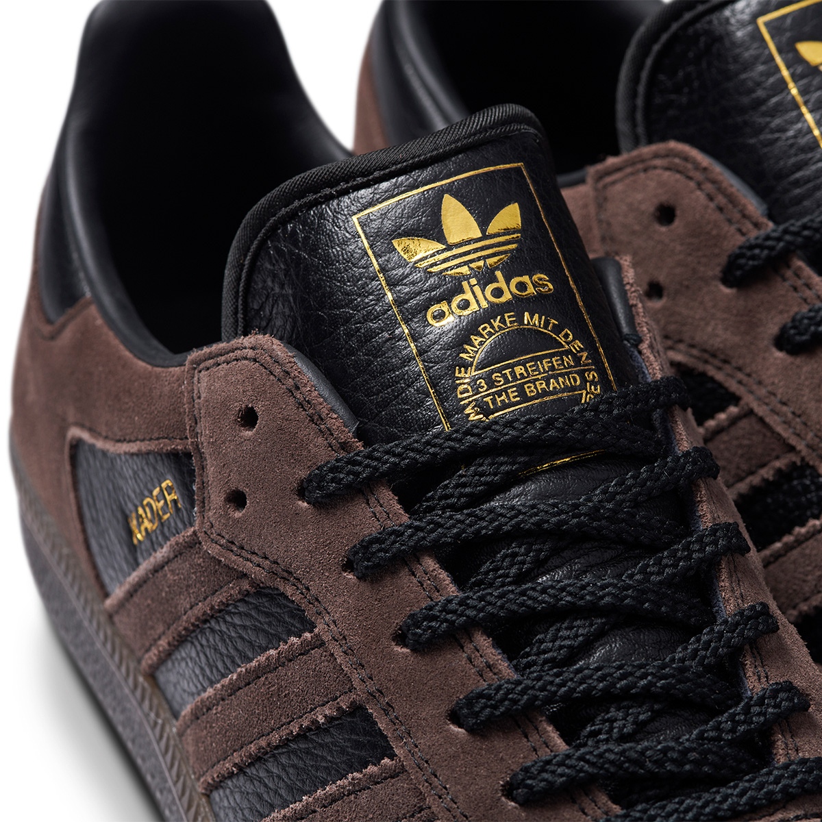 adidas Samba ADV X Kader Cblack/Brown/Gum5 | US 7.5